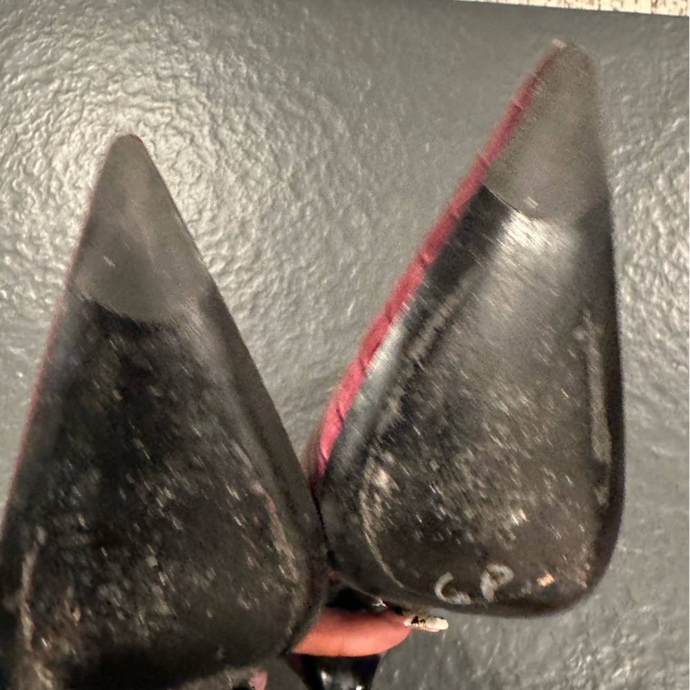Y2K Kenneth Cole D’orsay Impress Pink Croc Pointed Toe Pump - Picture 14 of 16